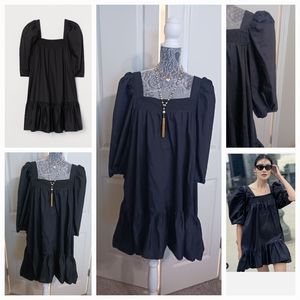 H&M Puff Sleeve midi dress